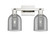 Arcadia Two Light Bath Vanity in Polished Nickel (405|716-2W-PN-G558-6SM)
