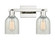 Arcadia Two Light Bath Vanity in Polished Nickel (405|716-2W-PN-G2511)