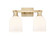 Arcadia Two Light Bath Vanity in Champagne Bronze (405|716-2W-CB-G558-6GWH)