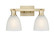 Arcadia Two Light Bath Vanity in Champagne Bronze (405|716-2W-CB-G381)