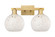 Arcadia Two Light Bath Vanity in Brushed Brass (405|716-2W-BB-G1216-8WM)