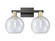 Arcadia Two Light Bath Vanity in Black Antique Brass (405|716-2W-BAB-G124-8)