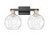 Arcadia Two Light Bath Vanity in Black Antique Brass (405|716-2W-BAB-G1215-8)