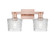 Arcadia Two Light Bath Vanity in Antique Copper (405|716-2W-AC-G402)