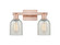 Arcadia Two Light Bath Vanity in Antique Copper (405|716-2W-AC-G2511)