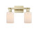 Arcadia Two Light Bath Vanity in Antique Brass (405|716-2W-AB-G341)