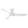 Corona 52'' Ceiling Fan in Brushed Nickel/Matte White (441|FH-W2203-52L27BNMW)