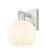Arcadia One Light Wall Sconce in Brushed Satin Nickel (405|716-1W-SN-G1217-8WV)