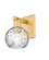 Arcadia One Light Wall Sconce in Satin Gold (405|716-1W-SG-G1215-6)