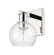 Arcadia One Light Wall Sconce in Polished Nickel (405|716-1W-PN-G124-6)
