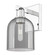 Arcadia One Light Wall Sconce in Polished Chrome (405|716-1W-PC-G558-6SM)