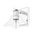 Arcadia One Light Wall Sconce in Polished Chrome (405|716-1W-PC-G132)