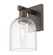 Arcadia One Light Wall Sconce in Oil Rubbed Bronze (405|716-1W-OB-G558-6CL)