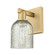 Arcadia One Light Wall Sconce in Brushed Brass (405|716-1W-BB-G259)