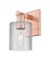 Arcadia One Light Wall Sconce in Antique Copper (405|716-1W-AC-G112)