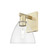 Arcadia One Light Wall Sconce in Antique Brass (405|716-1W-AB-GBD-752)