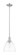 Arcadia One Light Mini Pendant in Brushed Satin Nickel (405|716-1S-SN-GBD-92)