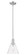 Arcadia One Light Mini Pendant in Brushed Satin Nickel (405|716-1S-SN-GBC-82)