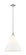 Arcadia One Light Mini Pendant in Brushed Satin Nickel (405|716-1S-SN-GBC-161)