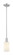 Arcadia One Light Mini Pendant in Brushed Satin Nickel (405|716-1S-SN-G801)