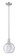 Arcadia One Light Mini Pendant in Brushed Satin Nickel (405|716-1S-SN-G124-8)