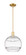 Arcadia One Light Mini Pendant in Satin Gold (405|716-1S-SG-G556-12CL)