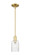 Arcadia One Light Mini Pendant in Satin Gold (405|716-1S-SG-G342)