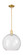 Arcadia One Light Mini Pendant in Satin Gold (405|716-1S-SG-G122-14)