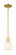 Arcadia One Light Mini Pendant in Satin Gold (405|716-1S-SG-G1217-6WV)