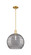 Arcadia One Light Mini Pendant in Satin Gold (405|716-1S-SG-G1213-14SM)
