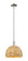 Arcadia One Light Mini Pendant in Polished Nickel (405|716-1S-PN-RBD-12-NAT)