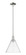 Arcadia One Light Mini Pendant in Polished Nickel (405|716-1S-PN-GBC-124)