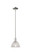 Arcadia One Light Mini Pendant in Polished Nickel (405|716-1S-PN-G422)