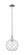Arcadia One Light Mini Pendant in Polished Nickel (405|716-1S-PN-G122-10RW)