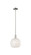 Arcadia One Light Mini Pendant in Polished Nickel (405|716-1S-PN-G1216-10WM)