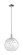 Arcadia One Light Mini Pendant in Polished Nickel (405|716-1S-PN-G1215-12)