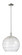 Arcadia One Light Mini Pendant in Polished Nickel (405|716-1S-PN-G1213-14CL)