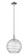 Arcadia One Light Mini Pendant in Polished Nickel (405|716-1S-PN-G1213-12CL)