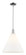 Arcadia One Light Mini Pendant in Polished Chrome (405|716-1S-PC-GBC-161)