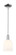 Arcadia One Light Mini Pendant in Polished Chrome (405|716-1S-PC-G558-6GWH)