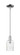 Arcadia One Light Mini Pendant in Polished Chrome (405|716-1S-PC-G342)