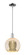 Arcadia One Light Mini Pendant in Polished Chrome (405|716-1S-PC-G128-10)