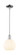Arcadia One Light Mini Pendant in Polished Chrome (405|716-1S-PC-G1217-8WV)