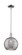 Arcadia One Light Mini Pendant in Polished Chrome (405|716-1S-PC-G1213-10SM)
