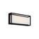 Framed LED Outdoor Wall Sconce in Black (281|WS-W73620-BK)