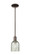 Arcadia One Light Mini Pendant in Oil Rubbed Bronze (405|716-1S-OB-G259)