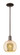 Arcadia One Light Mini Pendant in Oil Rubbed Bronze (405|716-1S-OB-G128-8)