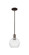 Arcadia One Light Mini Pendant in Oil Rubbed Bronze (405|716-1S-OB-G122-8)
