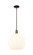 Arcadia One Light Mini Pendant in Oil Rubbed Bronze (405|716-1S-OB-G1217-14WV)