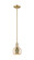 Arcadia One Light Mini Pendant in Champagne Bronze (405|716-1S-CB-G128-6)